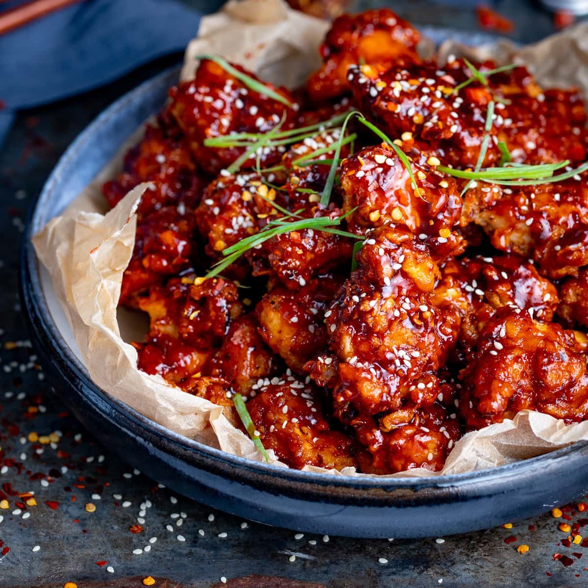 Spicy Korean Fried Chicken